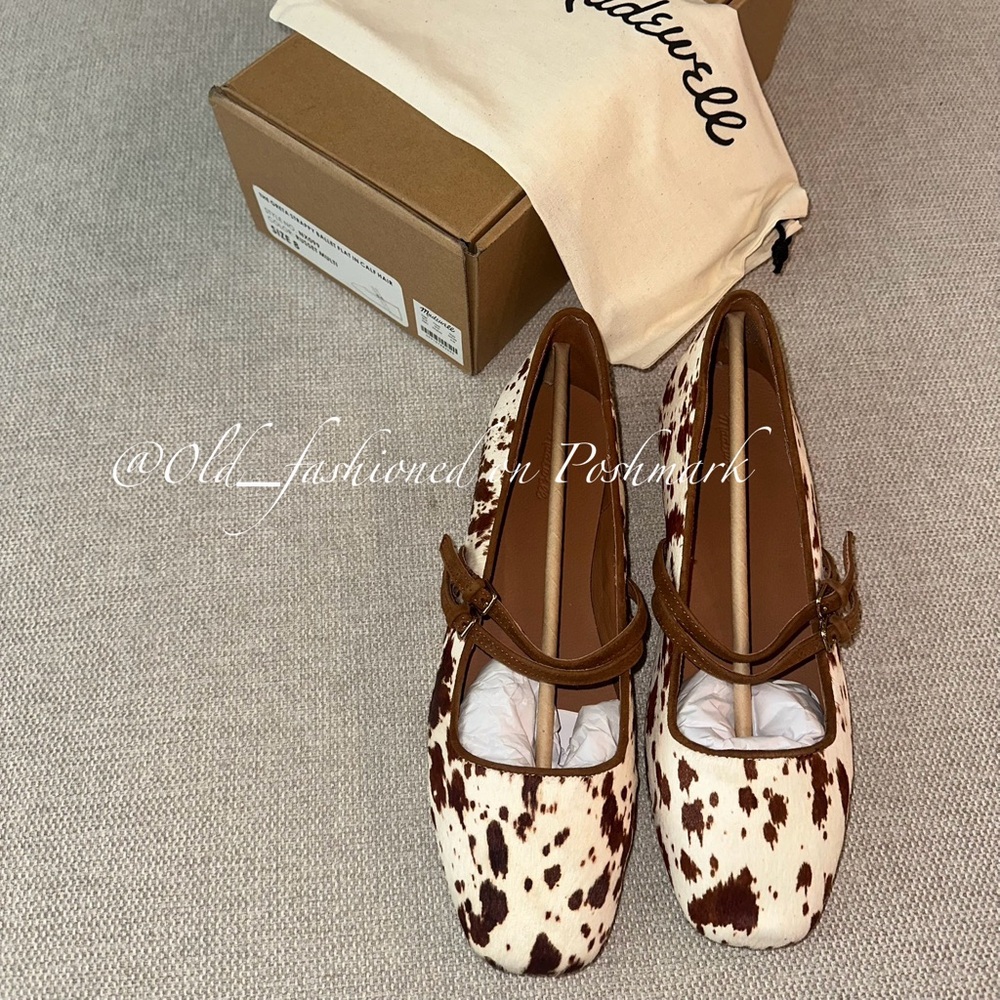 MADEWELL Leather Greta Ballet Flats - Russet Multi - Picture 5 of 13